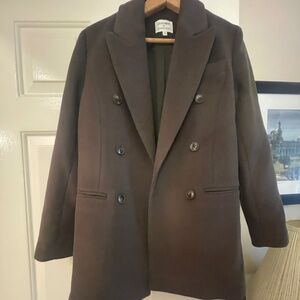 Gianni Bini X Lily Sisto Dark Green Lapel Blazer